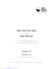 United Electronic Industries DNR 429-566 User Manual