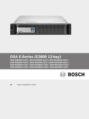 Bosch DSX-N1D8XA-12AT Quick Installation Manual