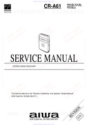 Aiwa CR-A61 Service Manual