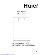 Haier HDW13G1 User Manual