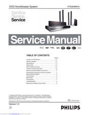 Philips HTS3548W/55 Service Manual