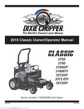 Dixie Chopper Classic 2750 Manuals