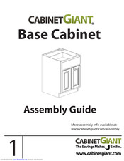 CabinetGiant Base Cabinet Assembly Manual