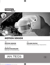 Powerfix 78526 Operation And Safety Notes