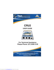 NatComm CRU2 User Manual