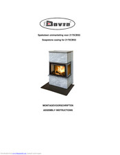 Dovre Inbouwhaard 2175CBS3 Assembly Instructions Manual