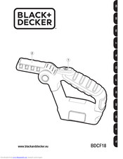 Black+Decker BDCF18 Manual