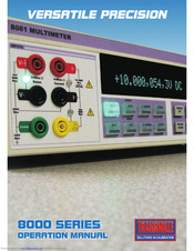 Transmille 8071 Operation Manuals