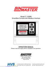 BinMaster C-100MB Operator's Manual