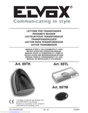 eLVOX 88TM Installation And Operation Manual