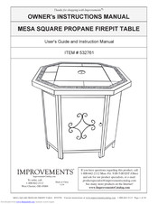 Improvements 532761 Owner's Instruction Manual