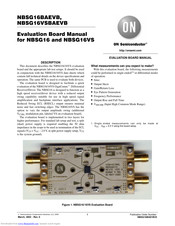 ON Semiconductor NBSG16VSBAEVB Manual