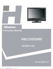 Hisense HSLC5533HDI Instruction Manual