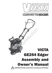 Victa GE254 Assembly And Owner's Manual