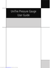 Unipro 17-01-005 UniTire User Manual