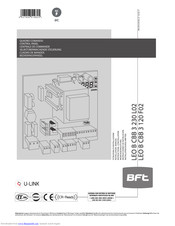 BFT LEO B CBB 3 230 L02 Installation Manual