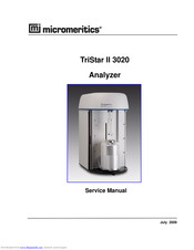 Micromeritics TriStar II 3020 Service Manual