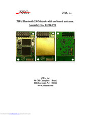 ZBA BC04-191 Manual