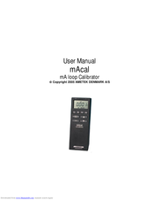 Ametek mAcal User Manual