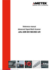 Ametek Jofra ASM-802 A Reference Manual