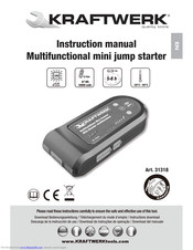 KRAFTWERK 31318 Instruction Manual
