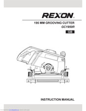REXON GC1950R Instruction Manual