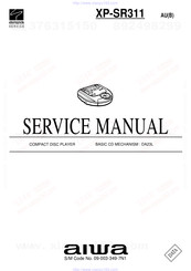 Aiwa XP-SR311AU Service Manual