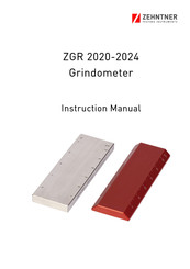 Zehntner ZGR 2022 Instruction Manual