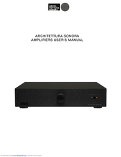 ARCHITETTURA SONORA ASC6EVO User Manual