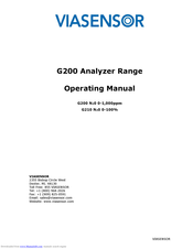 Viasensor G210 Operating Manual
