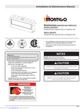 Montigo D6315ST Installation & Maintenance Manual