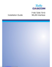 Tally Dascom 7010 Installation Manual