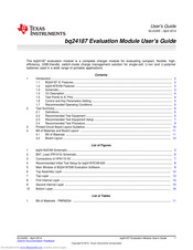 Texas Instruments bq24187 User Manual