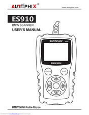 Autophix ES910 User Manual