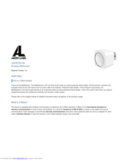 Aeon Labs AEOEZW100 Quick Start Manual