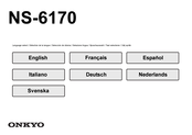 Onkyo NS-6170 Instruction Manual
