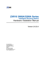 Zte ZXR10 3228A-FI Hardware Installation Manual