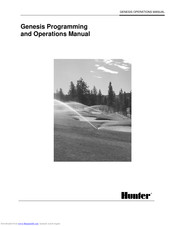 Hunter Genesis Programming And Operations Manual