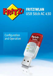 Fritz! AC 430 Configuration And Operation