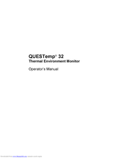 Pewa QUESTemp 32 Operator's Manual
