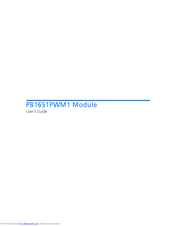 ETAS PB1651PWM1 User Manual