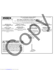 Lifetime 51587 Assembly Instructions And Owner's Manual