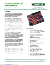 Digilent chipKIT Uno32 Reference Manual