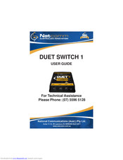 NatComm DUET SWITCH 1 User Manual