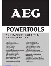 Aeg WS 8-100 Original Instructions Manual