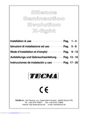 Tecma Evolution Installation & Use Manual