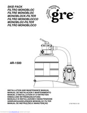 gre AR-1500 Installation And Maintenance Manual