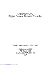 Harbortronics DigiSnap 3000 User Manual