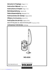 Dolmar WD-2035 Instruction Manual