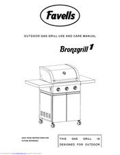 Favells Bronzgrill 1 Use And Care Manual